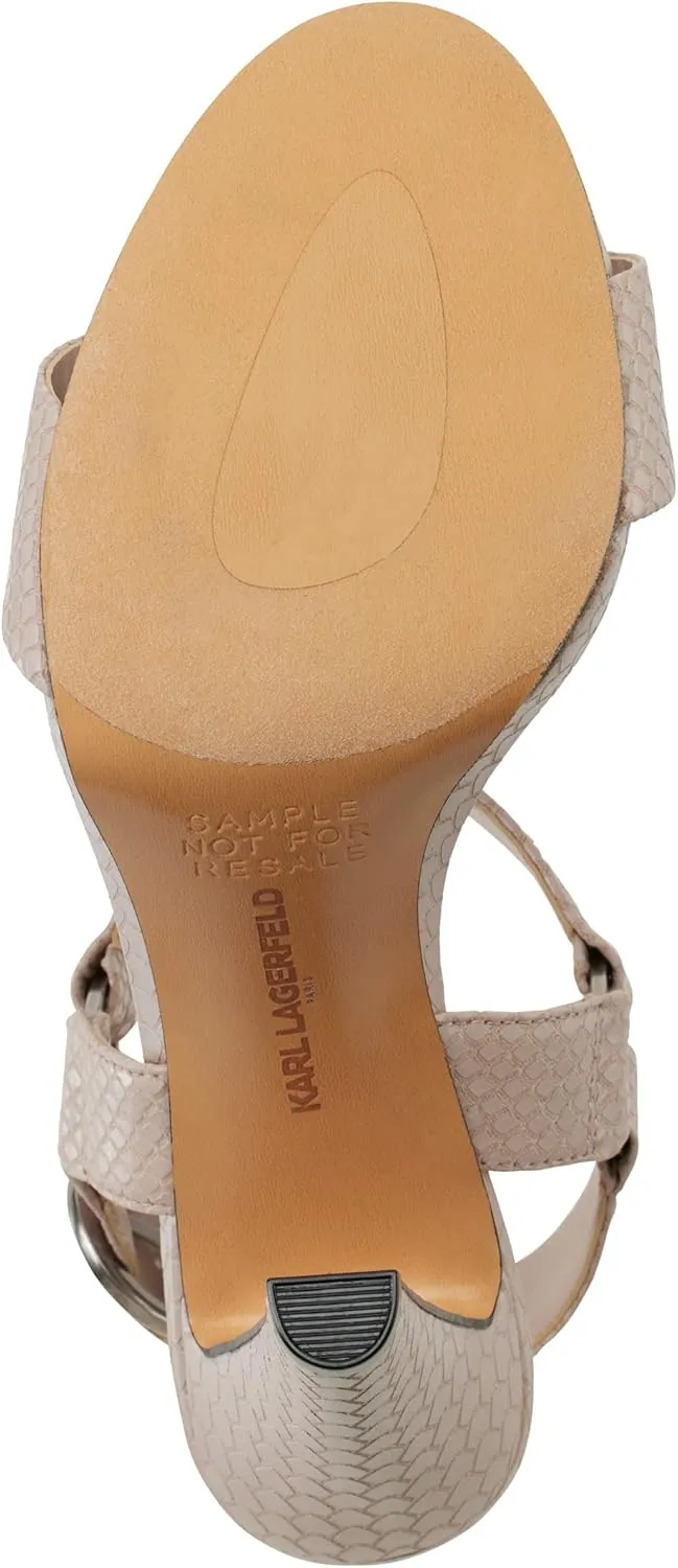 Karl Lagerfeld Paris Women's Cieone Dressy Heeled Sandal