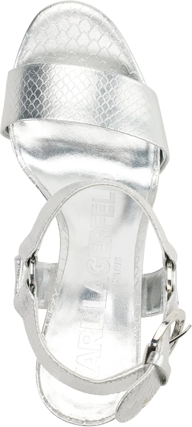 Karl Lagerfeld Paris Women's Cieone Dressy Heeled Sandal