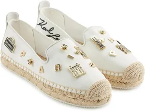 Karl Lagerfeld Paris Women's Cushioned Insole Everyday Michaela Rue Pins Shoe Platform