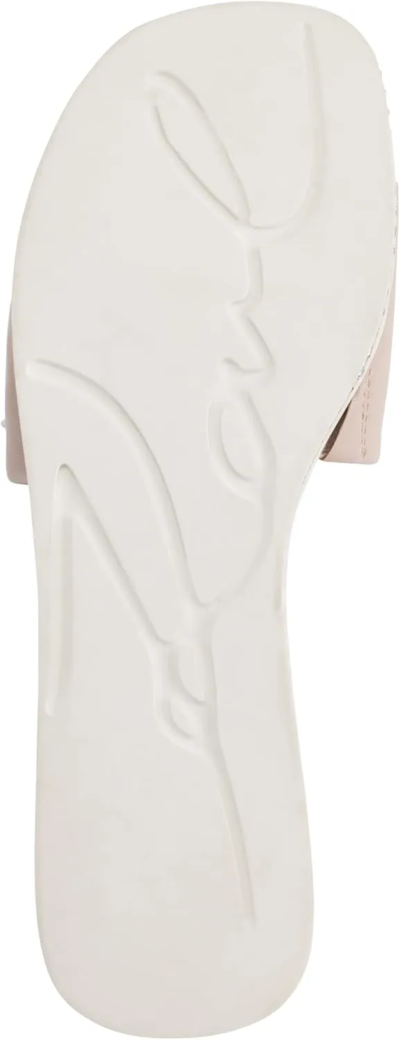 KARL LAGERFELD womens Jeslyn Slides – Effortlessly Fashionable Slide-on Shoes With Bold Klp Pins