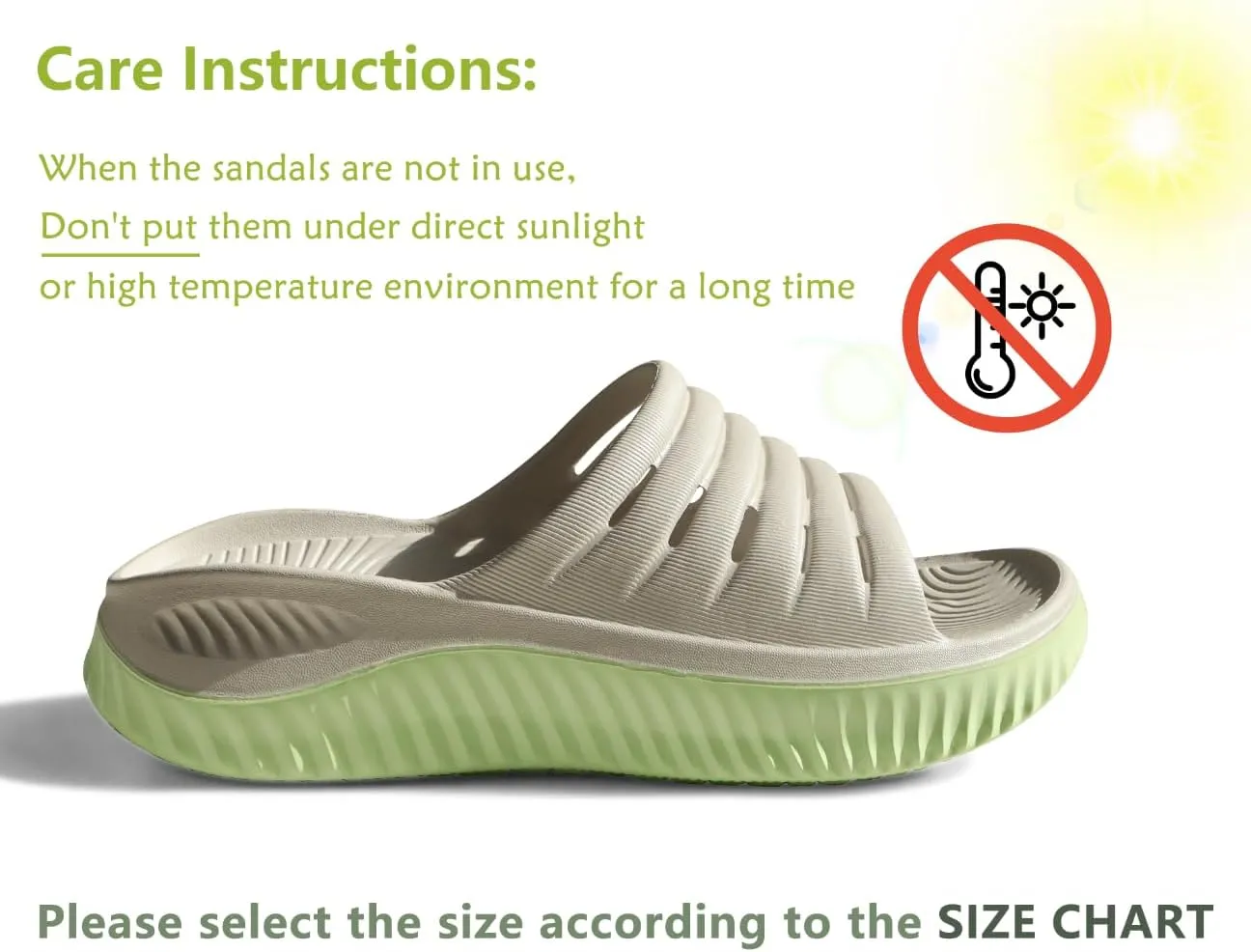 KuaiLu Womens Recovery Sandals With Comfortable Plantar Fasciitis Support,Ladies Orthotic Open Toe Sport Slides Thick Cushion Reduces Stress on Feet,Joints & Back Post-Exercise