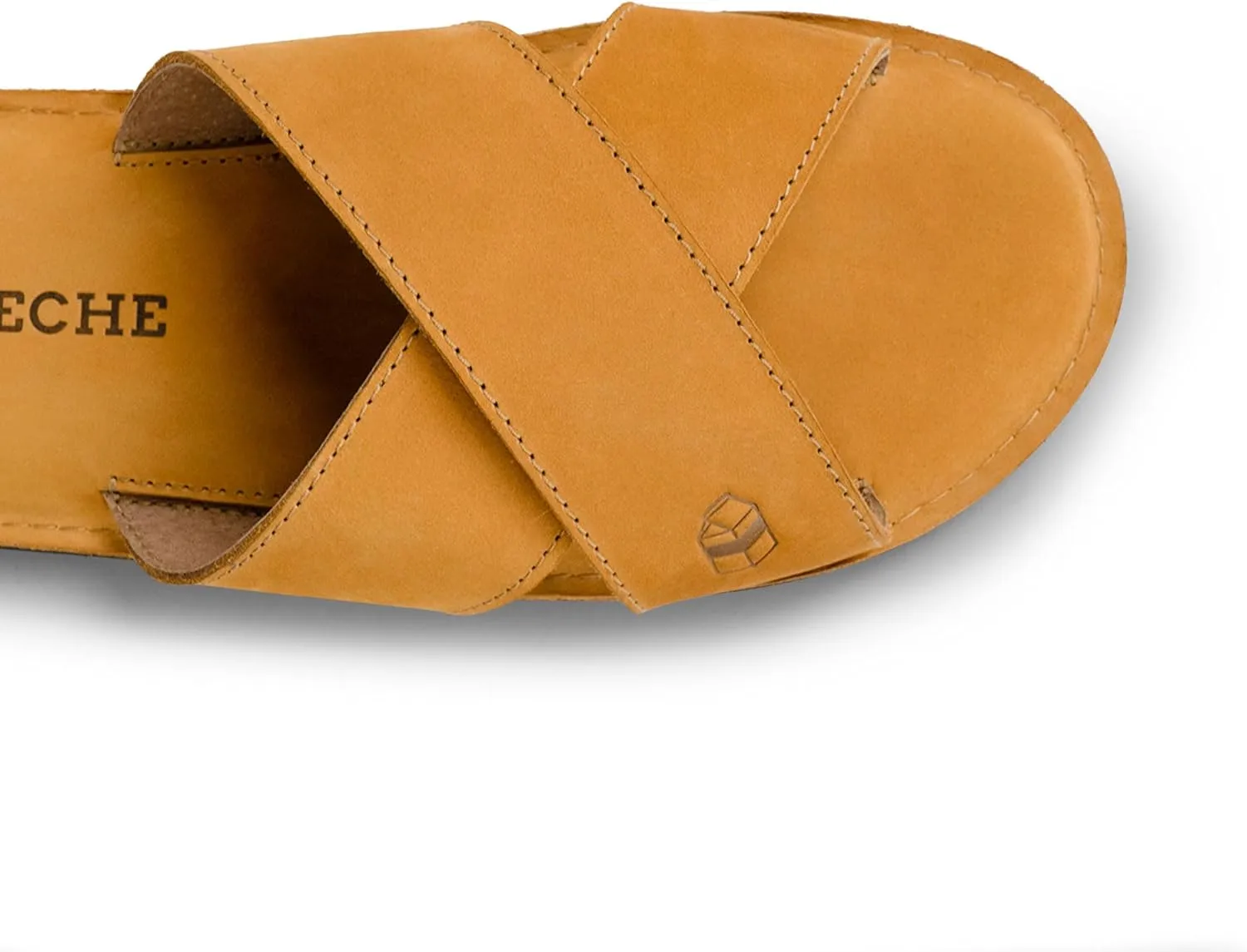 La Leche, The Wanderer Sandals, Slide Sandals with Soft Cushion, Indoor and Outdoor Shoes, Full Grain Leather & Memory Foam, Handmade