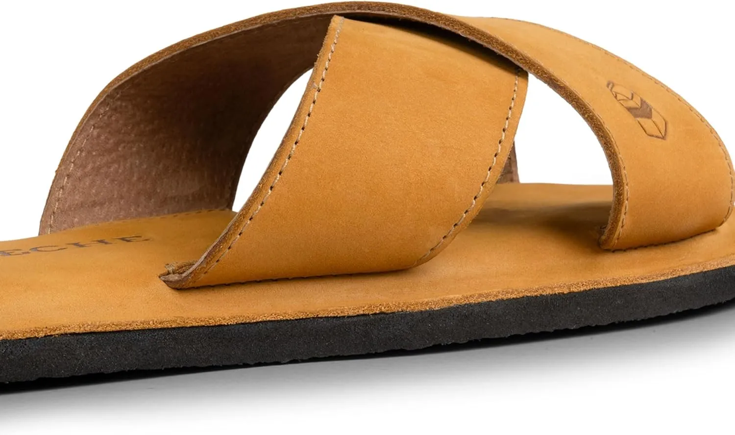 La Leche, The Wanderer Sandals, Slide Sandals with Soft Cushion, Indoor and Outdoor Shoes, Full Grain Leather & Memory Foam, Handmade