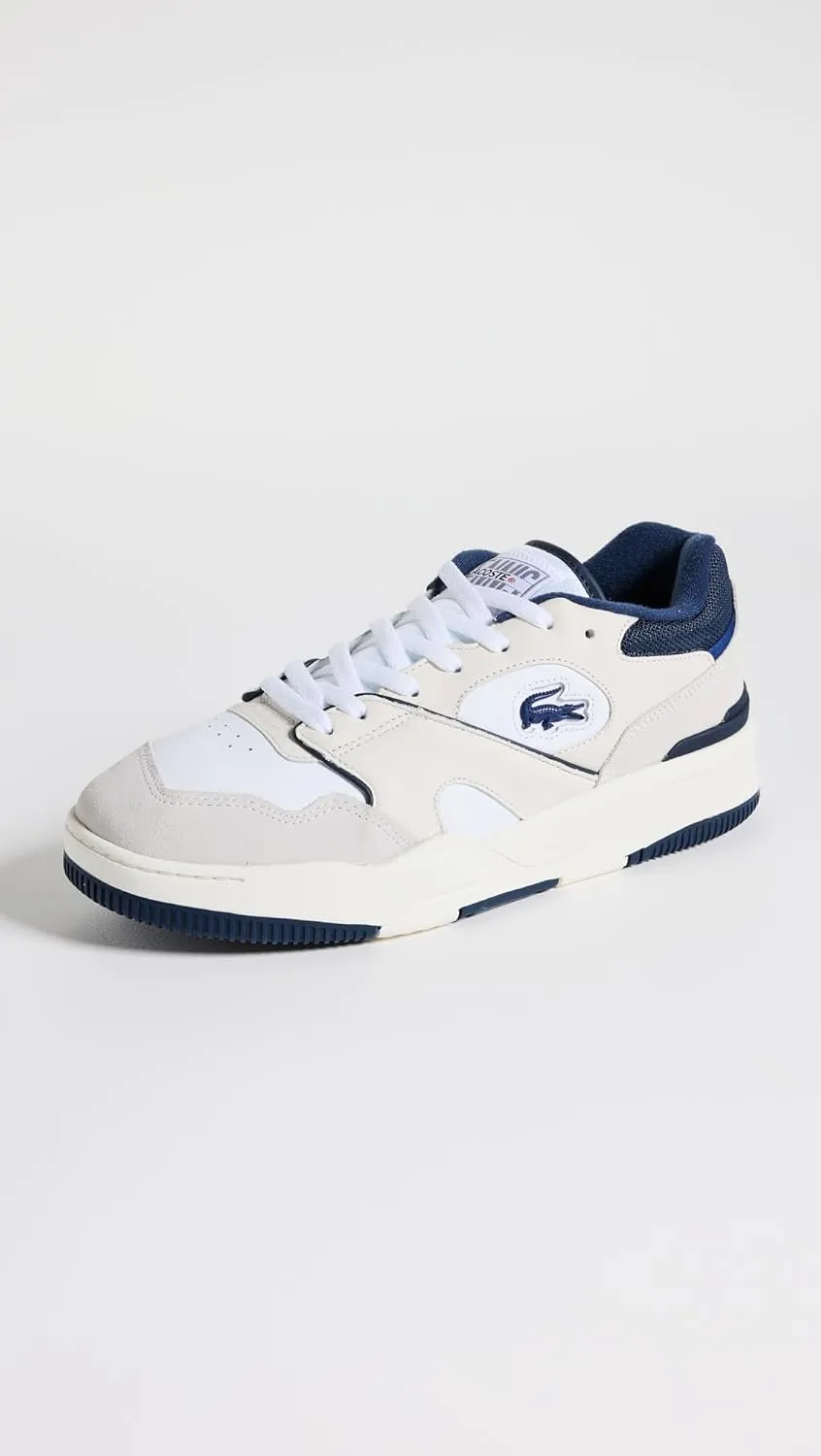 Lacoste Men's Lineshot Leather Logo Sneaker