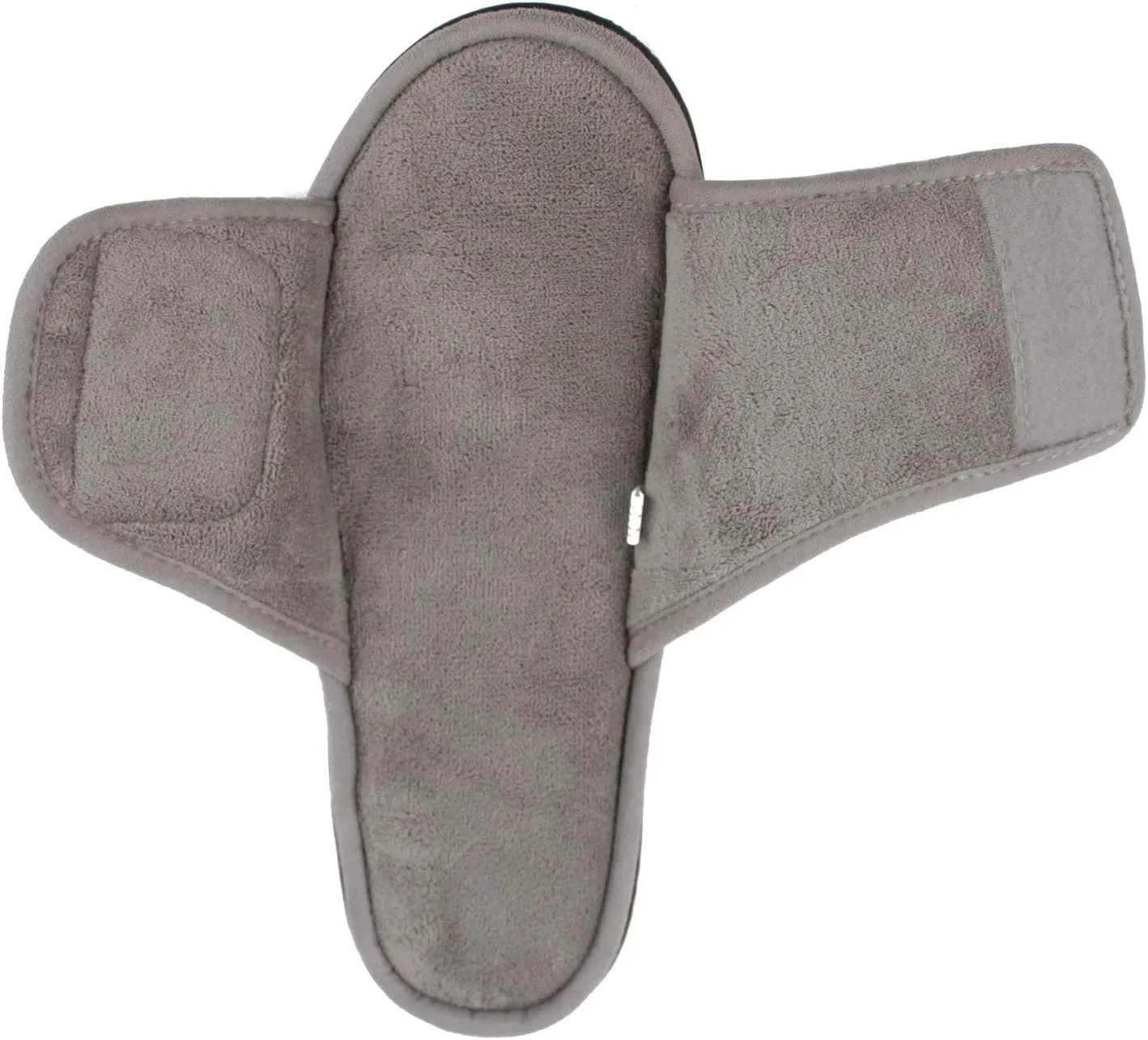 Magtoe Adjustable House Slippers for Men Soft Open Toe Breathable Indoor Slip on Mens Slides Sandals with Memory Foam for Home Bedroom,All Seasons