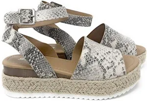 Platform Sandals Women Dressy 2025 Summer Open Toe Buckle Ankle Strap Wedge Sandals Comfortable Arch Support Wedge Sandals