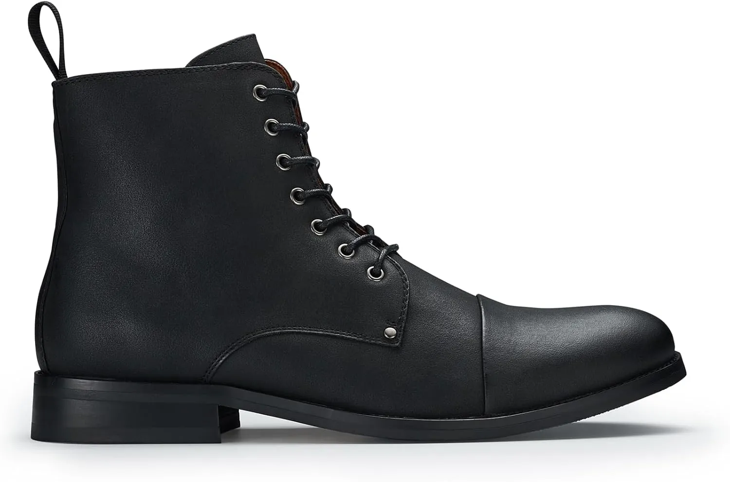 Polar Fox Brooke MPX806061 Grey Woolen and Leather Lace-up Fashion Chukka Boots with Zipper Closure