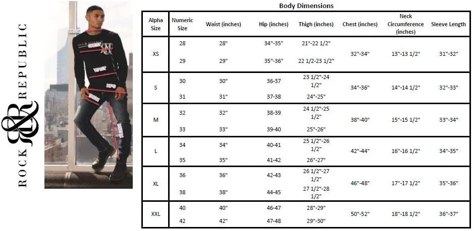Rock & Republic Men's French Terry Zip Up Jacket