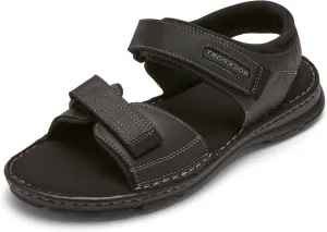 Rockport Men's Darwyn Quarter Strap Platform Slide Sandal