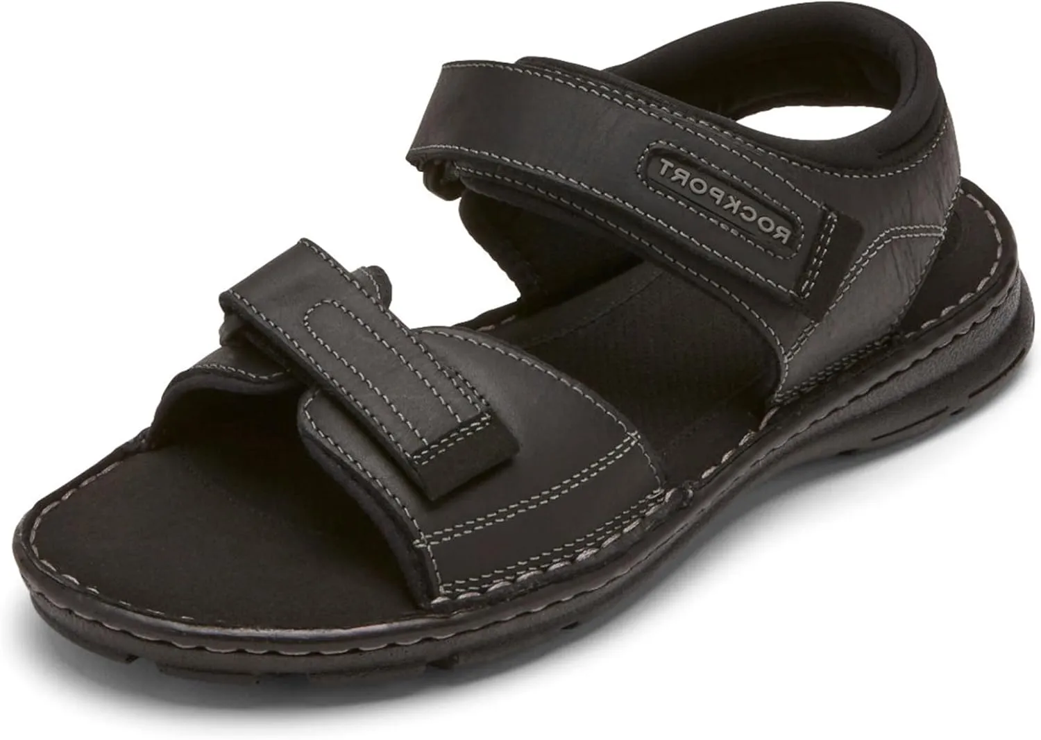 Rockport Men's Darwyn Quarter Strap Platform Slide Sandal