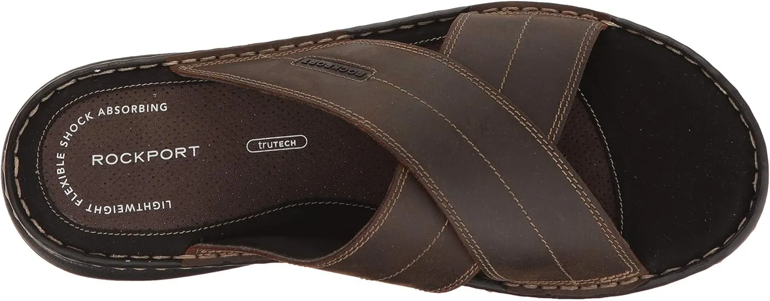 Rockport Men's Darwyn Xband Slide Sandal