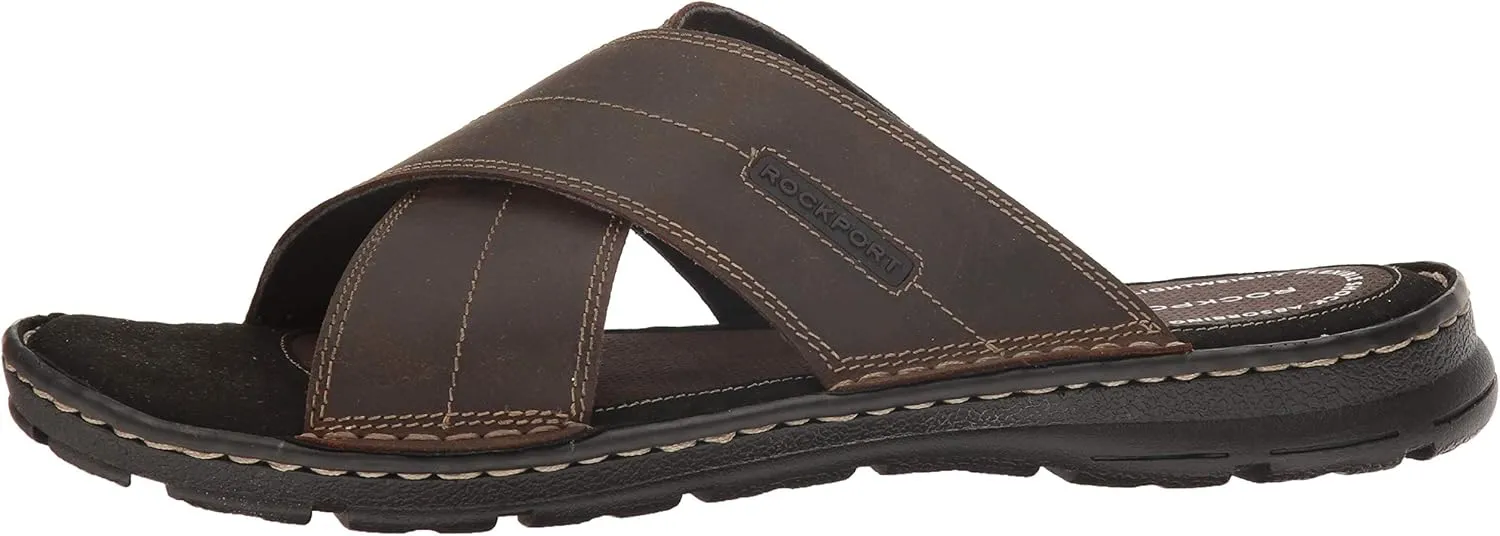 Rockport Men's Darwyn Xband Slide Sandal