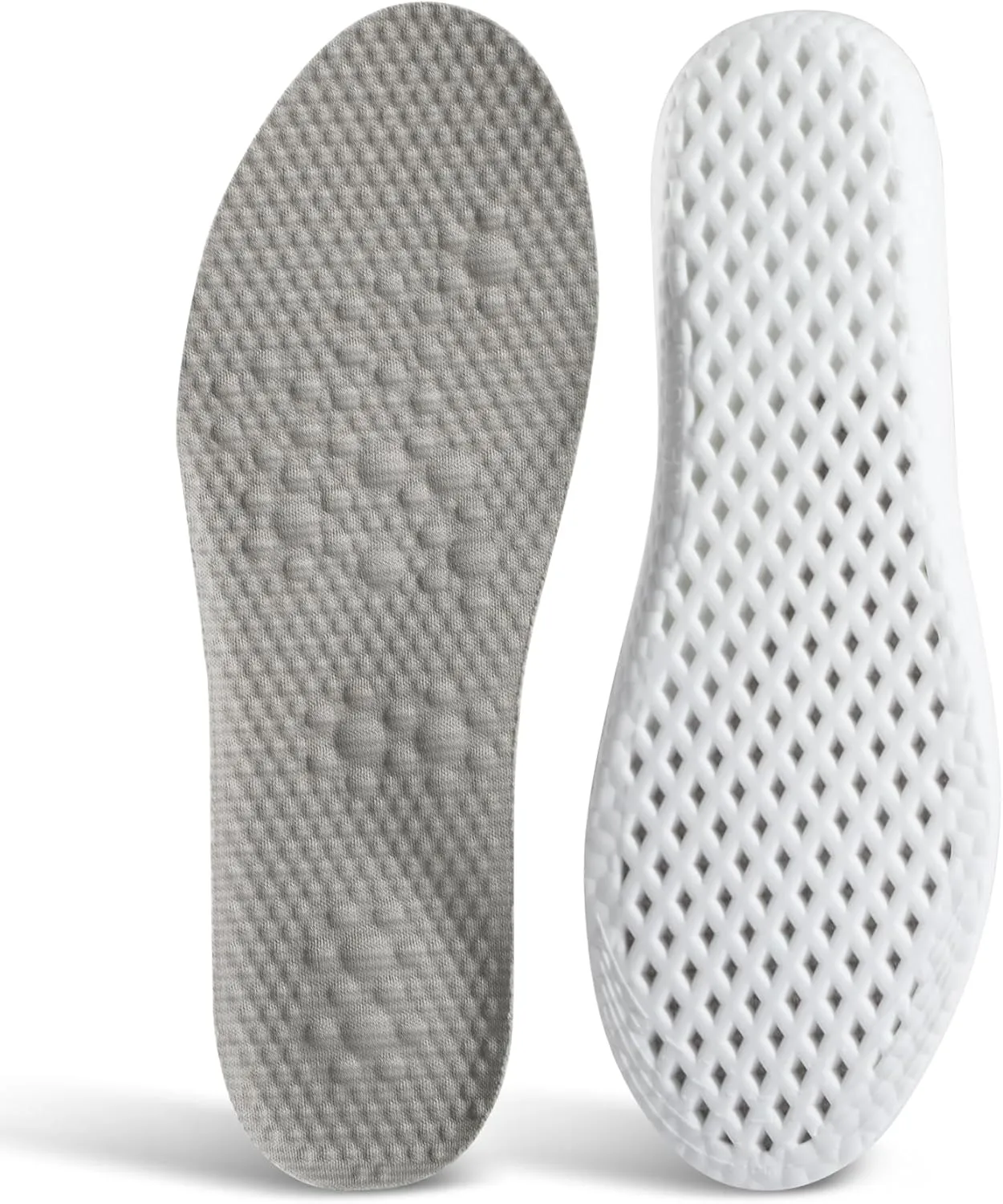 Shock Absorbing Foam Insoles for Men & Women — Arch Support Move Insoles & Shoe Inserts for Running, Walking, Standing All Day — Foot Pain Relief, All-Day Comfort & Fatigue Reduction