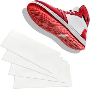 Sole Protectors for Sneakers, Stickers Self-Adhesive Cover for High Heels,Sole Cover for Red Bottom Shoes,13 x 5.2 Inches 4 Pcs Clear…
