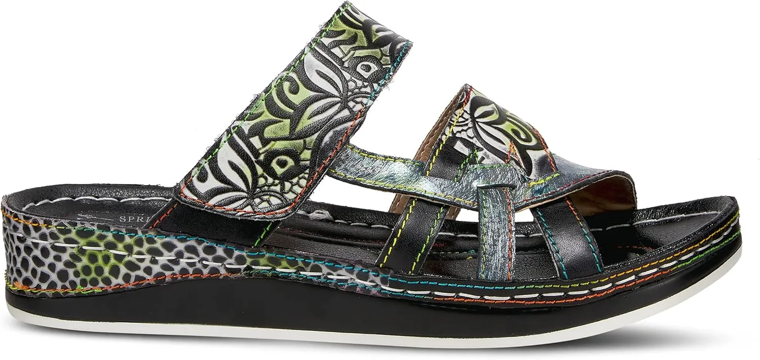 Spring Step L'Artiste Women's Caiman Slide Sandal