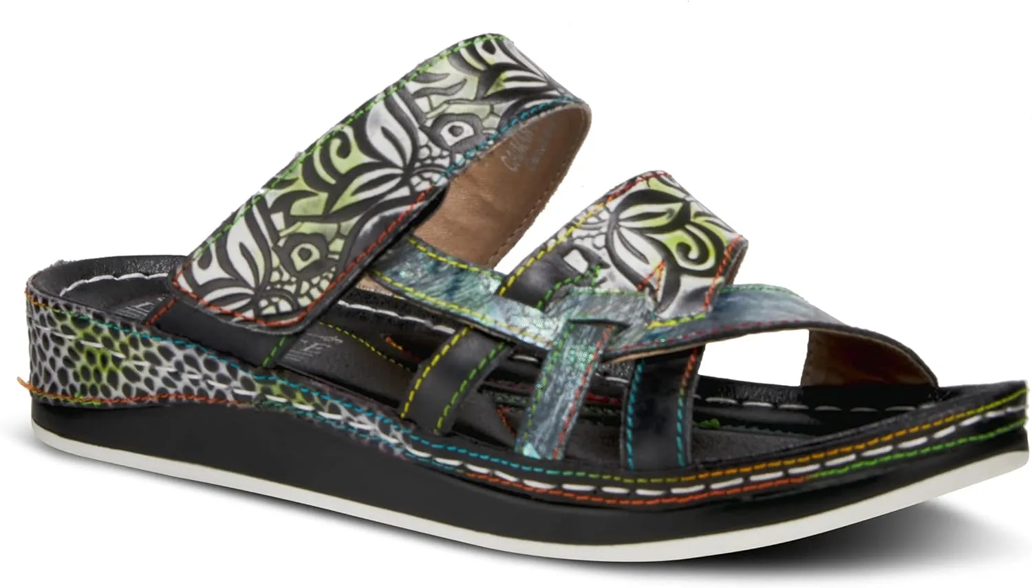 Spring Step L'Artiste Women's Caiman Slide Sandal