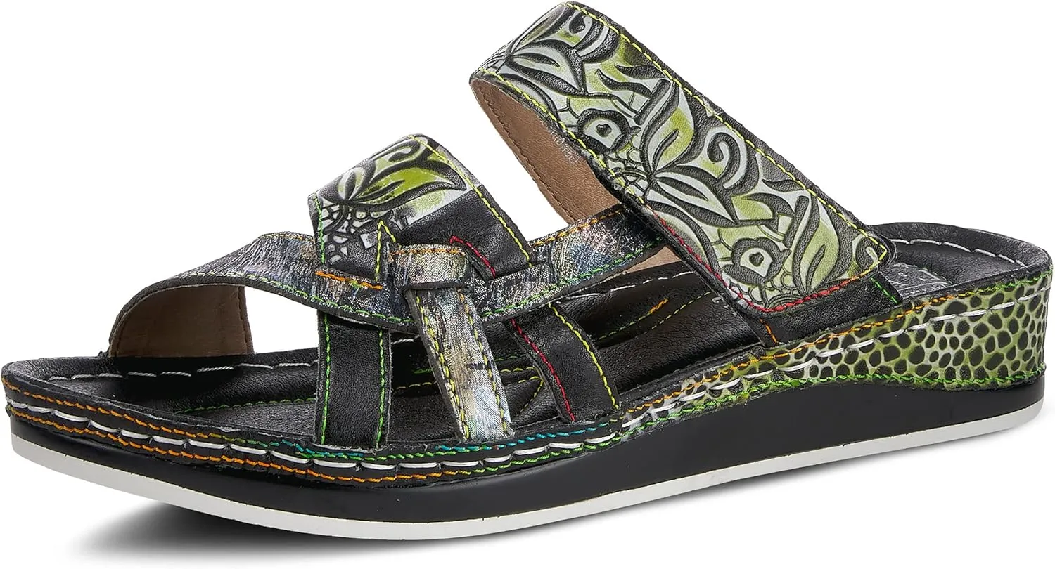 Spring Step L'Artiste Women's Caiman Slide Sandal