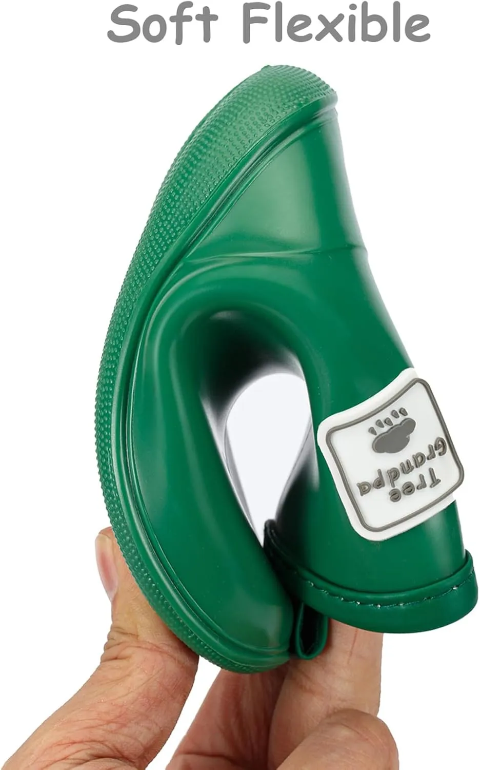 Tree Grandpa Toddler Rain Boots for Boys Girls Waterproof Baby Kids Rain Boots With Easy-on