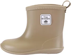 Tree Grandpa Toddler Rain Boots for Boys Girls Waterproof Baby Kids Rain Boots With Easy-on