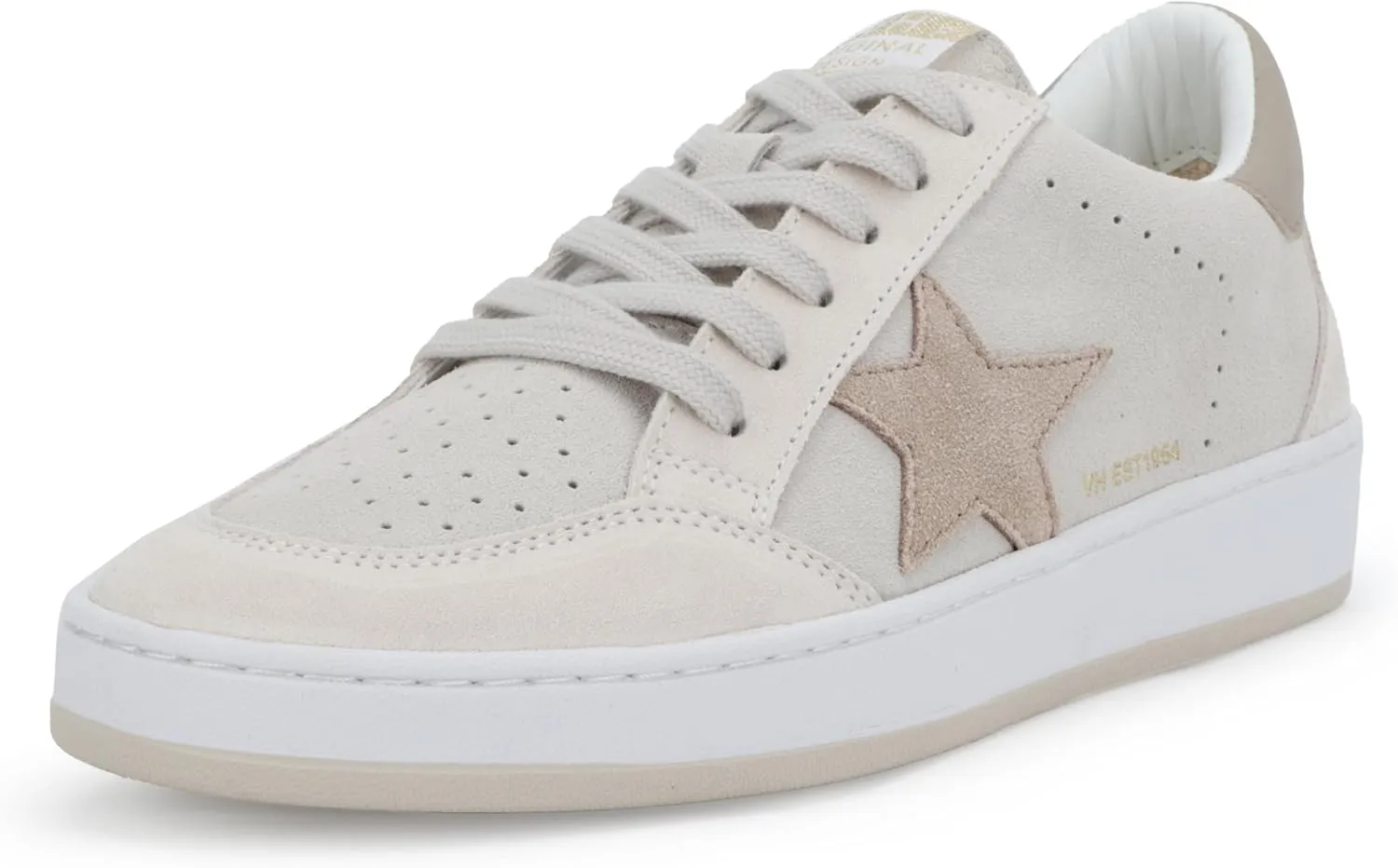 Vintage Havana Lynn Women’s Fashion Sneakers | Low Top Tied-End Lace up Tennis Shoes | Comfortable Casual Star Shoes