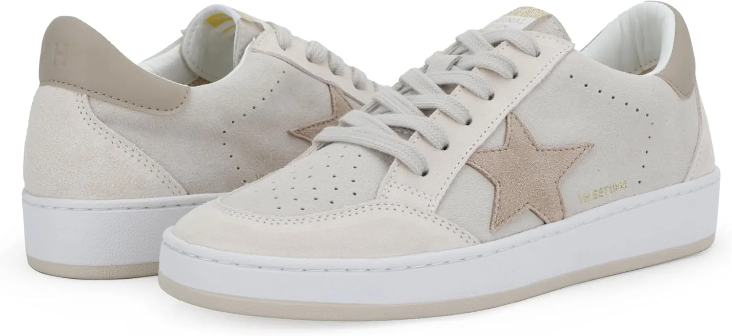 Vintage Havana Lynn Women’s Fashion Sneakers | Low Top Tied-End Lace up Tennis Shoes | Comfortable Casual Star Shoes