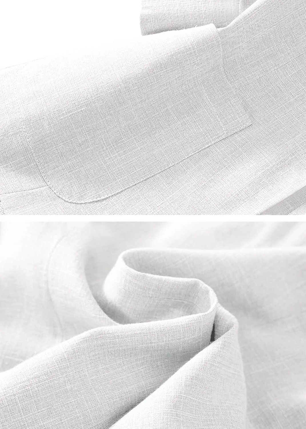 Women's 3/4 Sleeve Linen Blazer 2025 Summer Lightweight Fully-Lined Lapel Button Casual Work Jacket Pockets