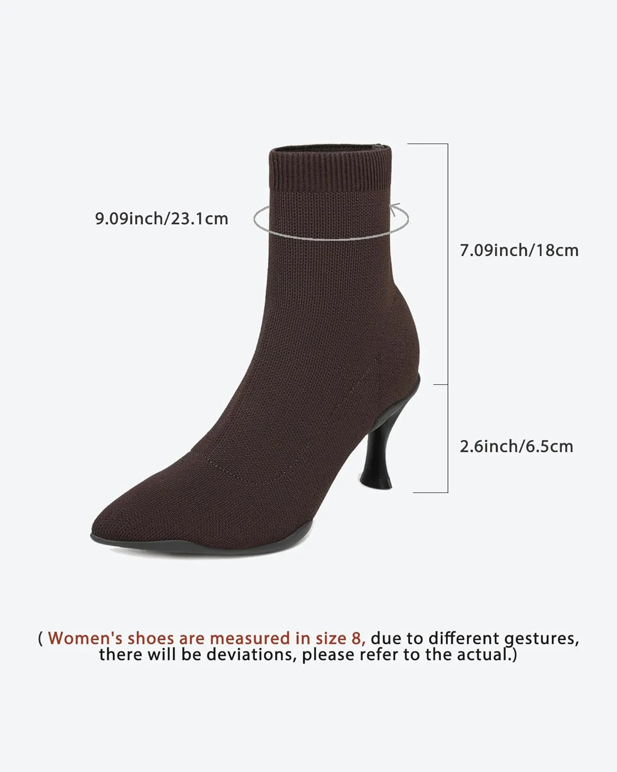 Women‘s Minimalist Pointed Toe Ankle Boots