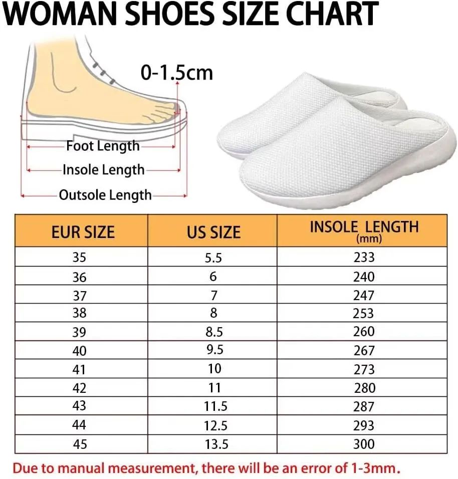 Womens Slip on Garden Clogs Shoes Casual Home Slippers Lightweight Soft Sneakers with Arch Support Size 5.5-13.5 White Sole