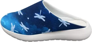 Womens Slip on Garden Clogs Shoes Casual Home Slippers Lightweight Soft Sneakers with Arch Support Size 5.5-13.5 White Sole