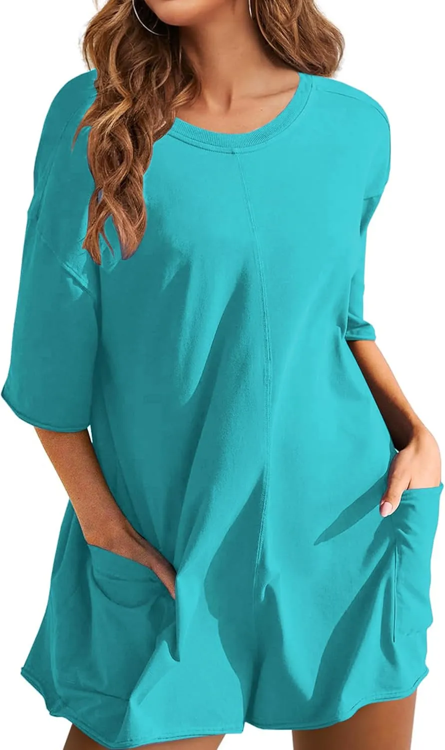 Womens T Shirt Romper Hot Shot Tee Romper for Summer Casual Short Sleeve Oversized Athletic Workout Outfits